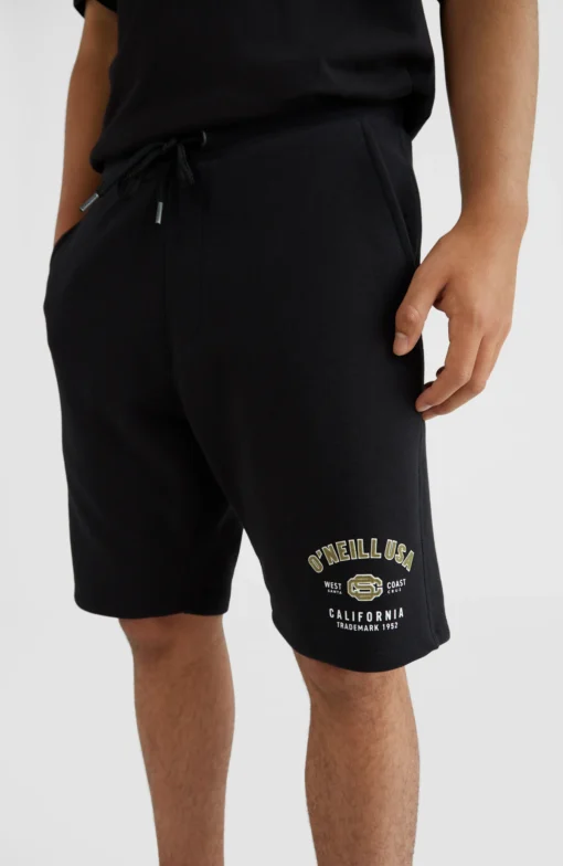 Pantalón chándal O'NEILL corto para hombre STATE JOGGER SHORT Black Out Ref. 2700016 Negro