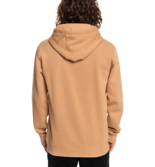 Sudadera Quiksilver Hombre casual con capucha Big Logo ALMOND CREAM (tjbo) Ref. EQYFT04450 rosa salmón