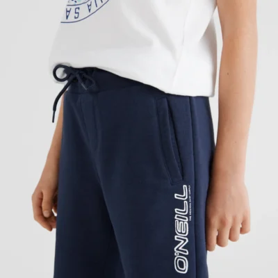 Pantalón corto O'NEILL chándal para niño ALL YEAR JOGGER SHORTS Ink Blue Ref. 4700006 azul logo pierna