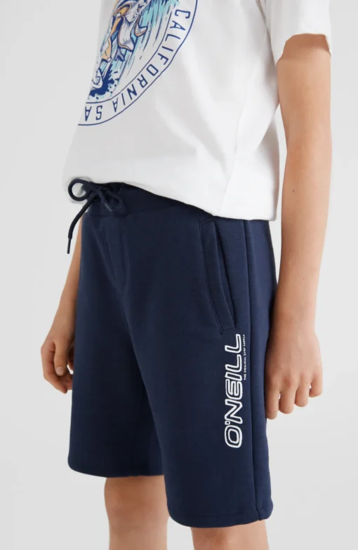 Pantalón corto O'NEILL chándal para niño ALL YEAR JOGGER SHORTS Ink Blue Ref. 4700006 azul logo pierna