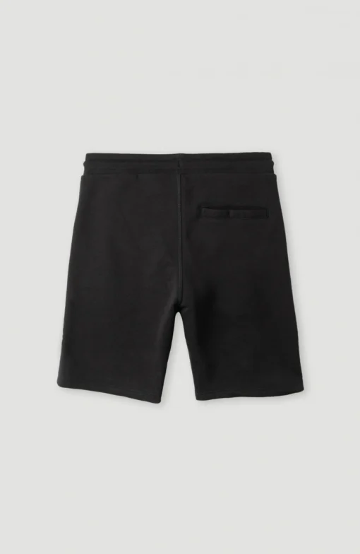 Pantalón corto O'NEILL chándal para niño ALL YEAR JOGGER SHORTS Black out Ref. 4700006 negro lima logo pierna