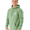 Sudadera suéter Hombre Rip Curl con capucha Wetsuit Icon hood jade 0078 Ref. CFEGM9 verde