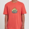Camiseta Hombre VOLCOM manga corta TUNA - CAYENNE Ref. A3512210_CAY rojo claro