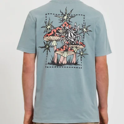 Camiseta VOLCOM manga corta hombre WIDGETS - STORMY SEA Ref. A5212201_STS azul agua setas
