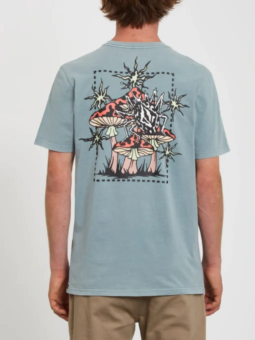 Camiseta VOLCOM manga corta hombre WIDGETS - STORMY SEA Ref. A5212201_STS azul agua setas