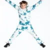 Pantalón chándal VOLCOM niño forro polar ICONIC STONE - LIME TIE DYE Ref. C1232100_LTD azul degradado