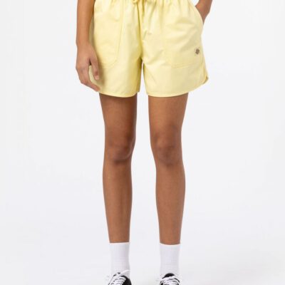 Bermudas corta DICKIES Short mujer casual y cómodos VICTORIA Pale Banana Ref. DK0A4XCFC331 amarillo