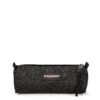 Estuche Eastpak escolar: Benchmark SINGLE EK372N98 Spark Black negro brillante con un toque purpurina
