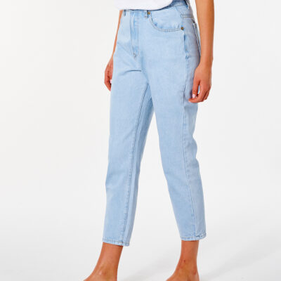 Pantalón vaquero RIP CURL para Mujer corte recto Breaker Light Blue Ref. GDEAF9 azul tejano