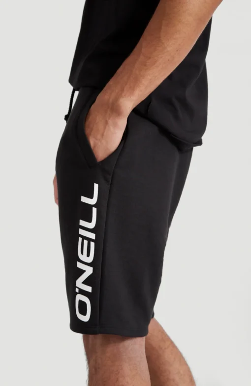 Pantalón chándal O'NEILL corto para hombre JOGGER SHORTS Black out Ref. N02500 negro logo pierna