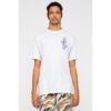 Camiseta SANTA CRUZ skate Hombre manga corta Split Strip Hand T-Shirt white Ref. SCA-TEE-7313 blanca puño