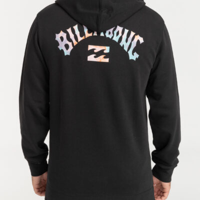 Sudadera BILLABONG hombre con capucha Arch Fill BLACK Ref. C1HO03BIP2 negra