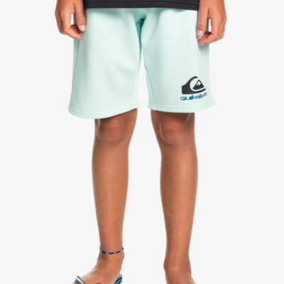 Pantalón corto niño QUIKSILVER Short de felpa para Easy Day BLUE GLASS (bdh0) Ref. EQBFB03109 verde agua