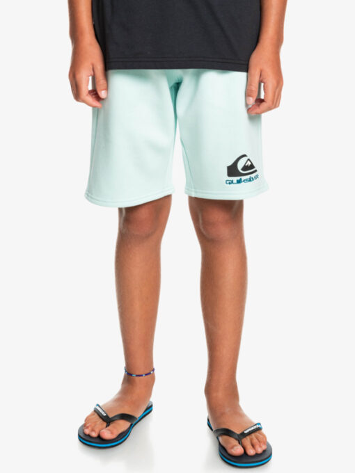 Pantalón corto niño QUIKSILVER Short de felpa para Easy Day BLUE GLASS (bdh0) Ref. EQBFB03109 verde agua