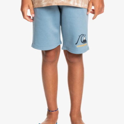 Pantalón corto niño QUIKSILVER Short de felpa para Easy Day FADED DENIM (bjn0) Ref. EQBFB03109 azul cielo