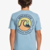 Camiseta QUIKSILVER manga corta niño surfera Closed Bubble Closed Bubble Ref. EQBZT04440 azul logo espalda