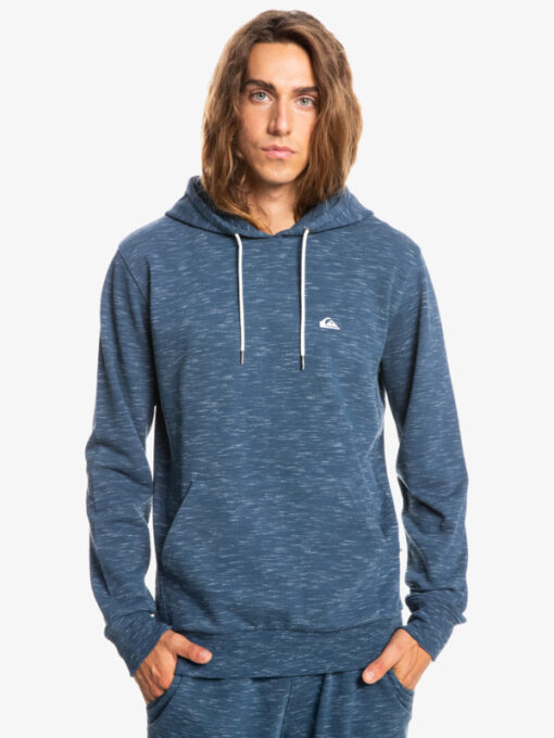 Sudadera Quiksilver Hombre casual con capucha Bay rise INSIGNIA BLUE SPACEDYE (bsn6) Ref. EQYFT04523 azul