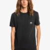 Camiseta Hombre QUIKSILVER manga corta bolsillo pecho Sub Mission BLACK (kvj0) Ref.EQYZT06692 negra