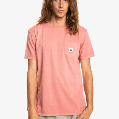 Camiseta Hombre QUIKSILVER manga corta bolsillo pecho Sub Mission ROSETTE (mhw0) Ref.EQYZT06692 rosa