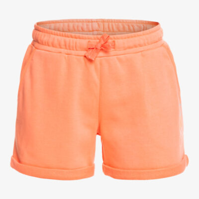 Pantalón corto ROXY Short chándal con tejido orgánico para niña Happiness Forever DESERT FLOWER (mge0) Ref. ERGFB03234 naranja