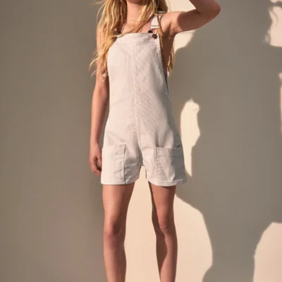 Mono corto O'NEILL fluido niña DUNGAREE lilac Ref. 1300017 lila/blanco rayas