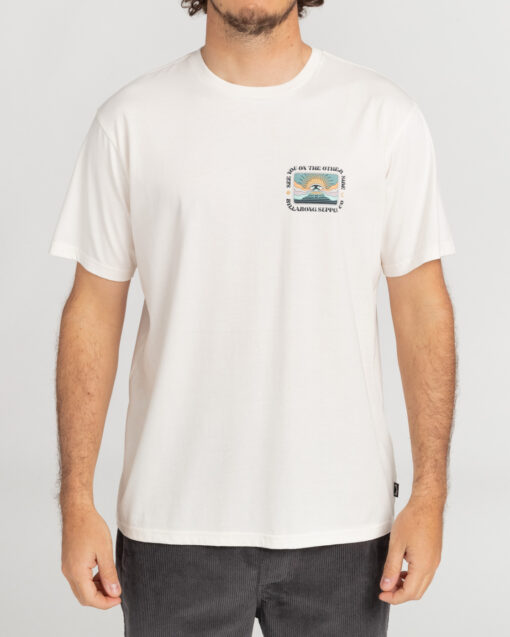Camiseta BILLABONG para hombre manga corta Sight OFF WHITE Ref. C1SS32BIP2 blanca