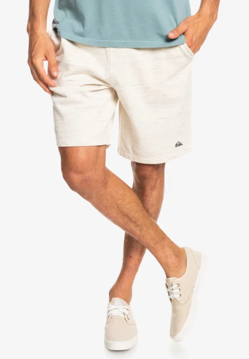 Pantalón corto QUIKSILVER Short chándal hombre Bay rise SLEET SLUB FEEDER (wcl6) Ref. EQYFB03265 beig