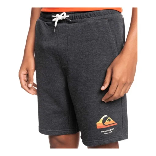 Pantalón corto QUIKSILVER Short chándal hombre Local surf Insignia Blue (krph) Ref. EQYFB03267 gris oscuro