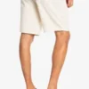 Pantalón corto QUIKSILVER Short chándal hombre Bay rise SLEET SLUB FEEDER (wcl6) Ref. EQYFB03265 beig