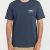 Camiseta BILLABONG para hombre manga corta surfera Worshipper SS denim Ref. c1ss21 bip2 azul marino