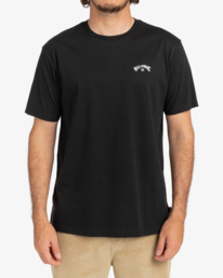 Camiseta BILLABONG para hombre manga corta surfera arch wave SS 19 black Ref. c1ss65 bip2 black-negra