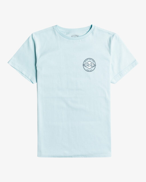 Camiseta BILLABONG surfera manga corta niño rotor diamond ss boy Ref. c2ss30 bip2 coastal-azul claro