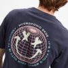 Camiseta HYDROPONIC Niño divertida manga corta DISOBEY SS YTH Ref. 22011Y navy-azul marino