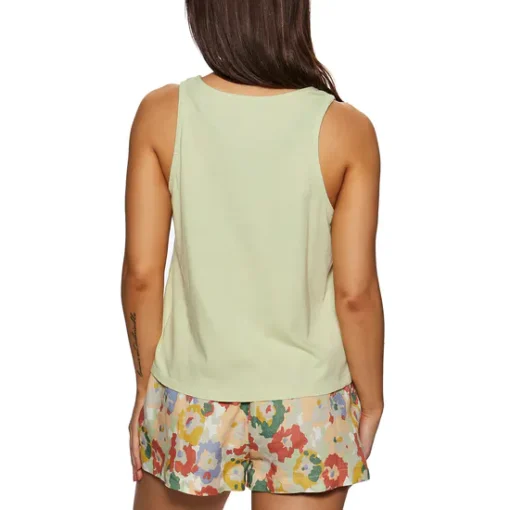 Camiseta top RVCA tirantes para mujer OASIS TANK RVP2 Ref. C3SGRA light green verde manzana