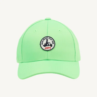 Gorra Jott Unisex ajustable CAK BASIC 6915CAK-215 VERT FLUO verde fosforito