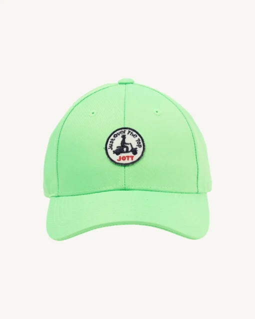 Gorra Jott Unisex ajustable CAK BASIC 6915CAK-215 VERT FLUO verde fosforito