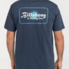 Camiseta BILLABONG para hombre manga corta surfera Worshipper SS denim Ref. c1ss21 bip2 azul marino