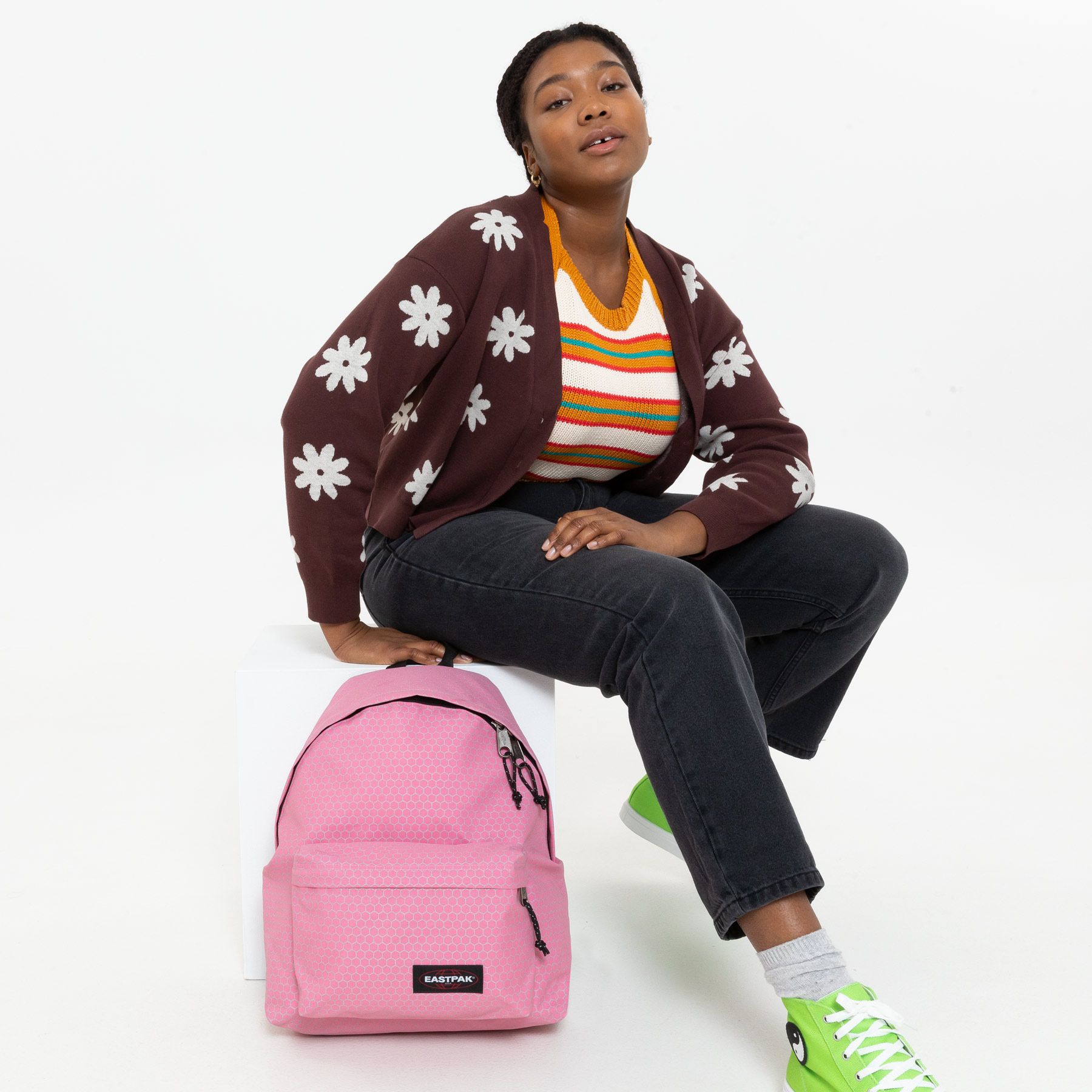 Mochila eastpak rosa palo deals