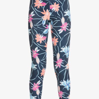 Leggins de Fitness Roxy elásticos niña deportivos Sporty MOOD INDIGO RG FLORAL FLOW (xbpn) Ref. ERGNP03091 flores