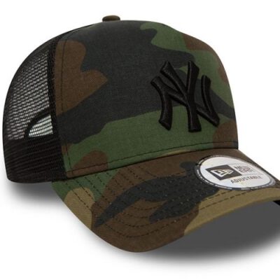 Gorra New Era Cap ADJUSTABLE rejilla NEW YORK YANKEES clean trucker neyya osfa camo ref11579473 camuflaje logo negro