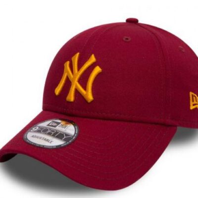 Gorra New Era Cap 9FORTY Adjustable LEAGUE NEW YORK 940 NE OSFA REF80536629 granate y amarillo