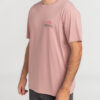 Camiseta BILLABONG para hombre manga corta surfera lounge SS dusty pink Ref. c1ss30 rosa claro