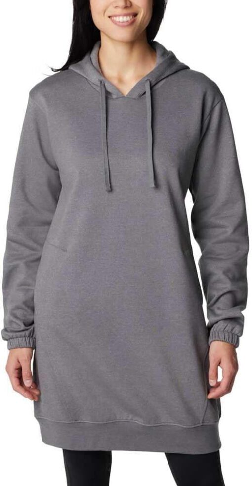 Sudadera COLUMBIA Mujer con capucha Trek Hoodie Dress Polar ref-2051661023 gris