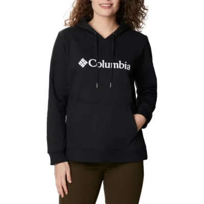 Sudadera COLUMBIA con capucha con logotipo de Columbia™ para mujer Ref. 1895751012 Negro logo pecho