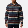 Camisa COLUMBIA Franela manga larga hombre Flare Gun™ ref 1866624479 Dark Mountain Apres Stripe Print granate -azul-beige