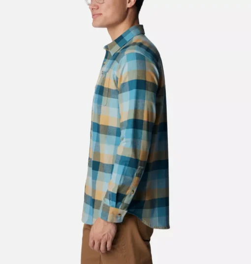 Camisa COLUMBIA Franela manga larga hombre CORNELL WOODS long sleeve shirt ref-161795460 Color azules