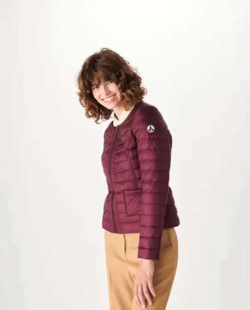 Chaqueta Jott de plumas pato FW22WDOW16 - 461 AUBERGINE DOUDA Justoverthetop Berenjena