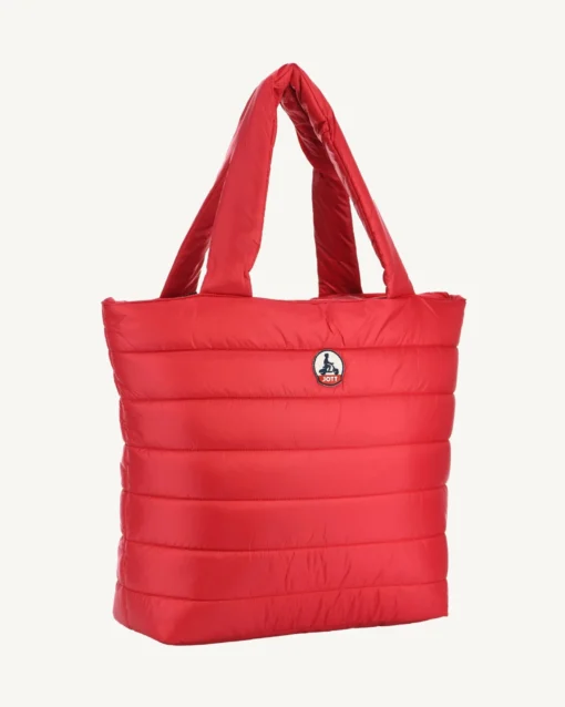 Bolso Jott de plumas Chica P000UTOT01-300-RED NITA NOOS SAC SHOPPING BASIC Justoverthetop rojo