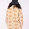 Forro polar RIP CURL Urbana con cremallera para mujer Zuma Aztec off white Ref. 013WFL beige/blanco