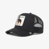 Gorra Animales GOORIN BROS THE BADDEST BOY con rejilla ajustable con parche de perro Color negro